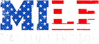 MILF Man I Love Freedom Funny Patriotic American 4th Of July Kids T-Shirt