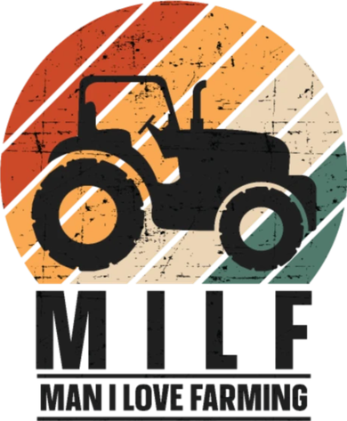 MILF Man I Love Farming Funny Farm Tractor Lover Toddler Hoodie