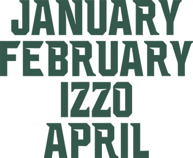 Ms Months January February Izzo April Bucket Hat