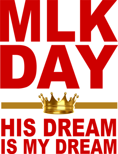 MLK Martin Luther King Jr. His Dream Is My Dream Toddler Hoodie