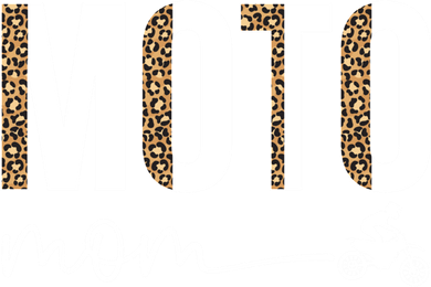 Moto Mom Leopard Motocross Mom Motocross Mother Cool Gift Women's Long Sleeve Shirt
