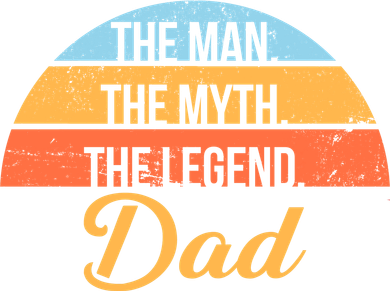 The Man The Myth The Legend Dad Kids Hoodie