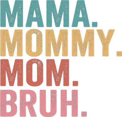 Mama Mommy Mom Bruh Mothers Day Vintage Funny Mother Meaningful Gift Button