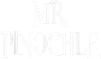 Mens Mr. Pinochle For Pinochle Card Game Lovers Women's T-Shirt