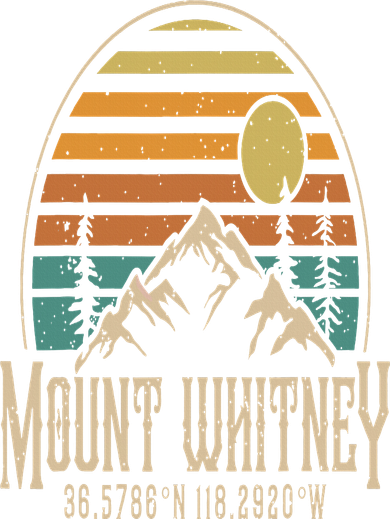 Mountain Mt. Whitney California Hiking Camping Mount Whitney Women's Sweatshirt