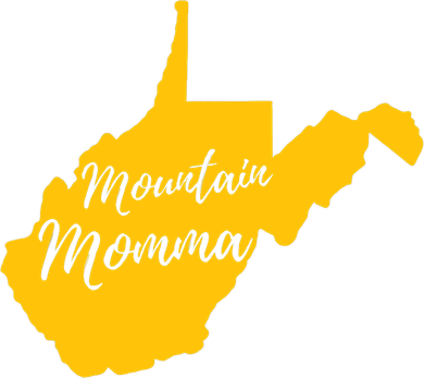 Mountain Momma West Virginia State Map TShirt Women's Sweatshirt