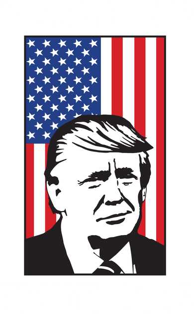 Miss Me Yet? Trump 2024 USA American Flag Kids Hoodie
