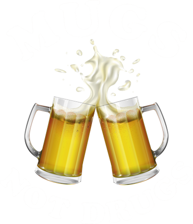 Mugs Not Drugs Funny St. Patrick's Day Beer Women's Long Sleeve Shirt