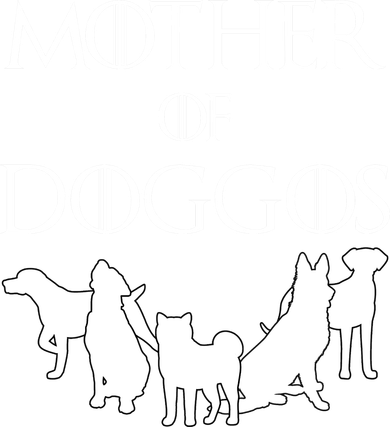 Mother Of Doggos Dog Mom Santa Hat