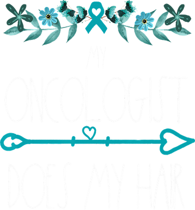 My Oncologist Does My Hair Ovarian Cancer Awareness Products Toddler Hoodie