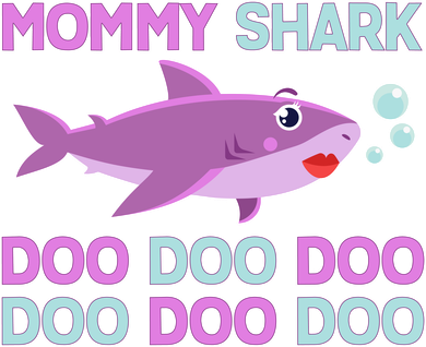 Mommy Shark Doo Doo Doo Tote Bag