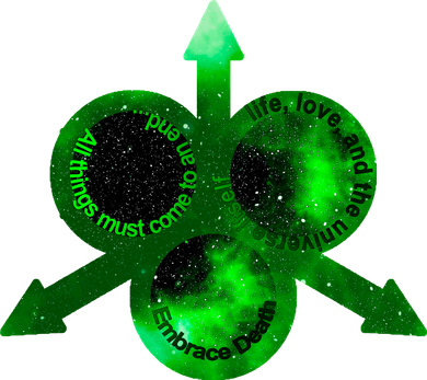 Mark Of Nurgle Green Galaxy Everything Must End Quote Women's Tank Top