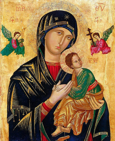 Mother Of Perpetual Help Kids T-Shirt