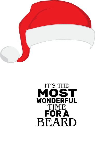 It's the Most Wonderful Time For a Beard Kids Long Sleeve Shirt