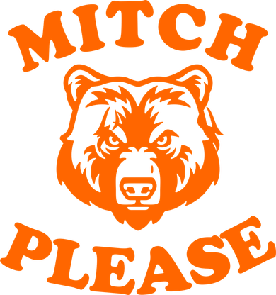 Mitch Please Bear Logo Kids T-Shirt