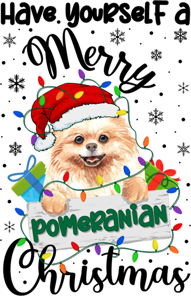 Merry Pomeranian Christmas Pomeranian Xmas Party Meaningful Gift Hat