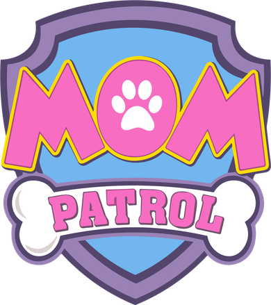 Mom Patrol Dog Mom Dad Funny Gift Birthday Party Women's Long Sleeve Shirt