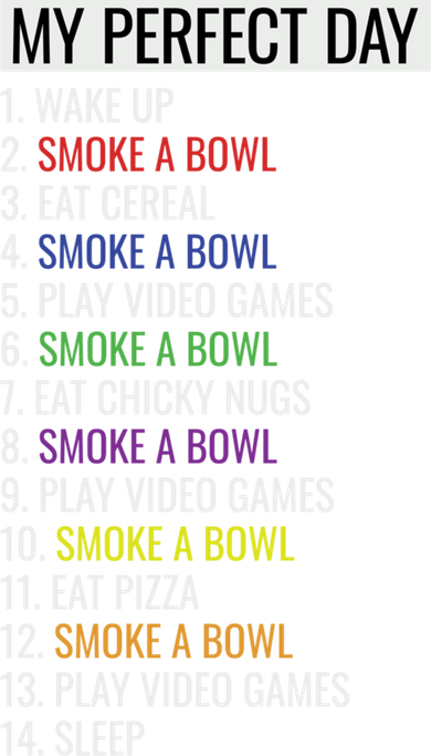 My Perfect Day Funny Weed Video Game Gift Tank Top
