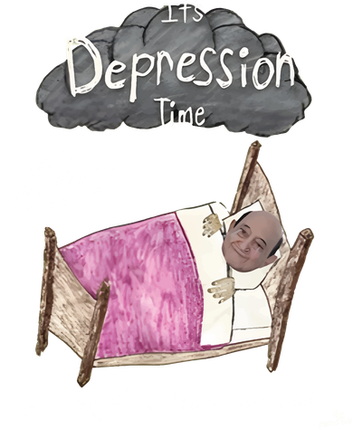 Marcus Pork ItS Depression Time And Forget To Leave The Bed Tote Bag