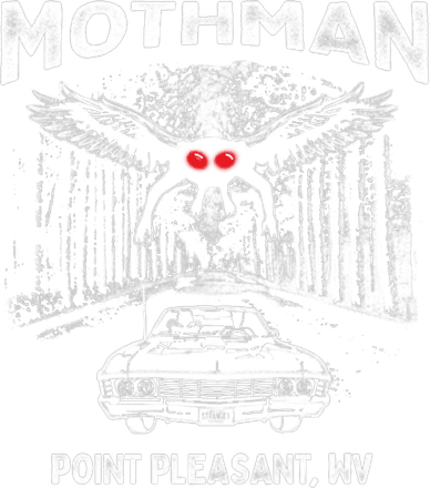 Mothman Point Pleasant WV Tote Bag
