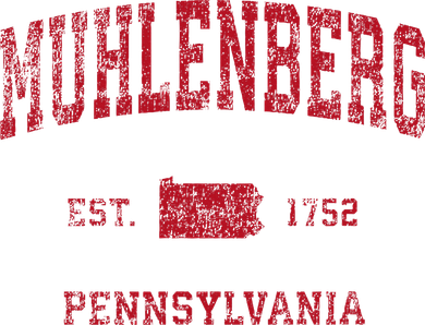 Muhlenberg Pennsylvania Pa Vintage Red Doddie Hoodie
