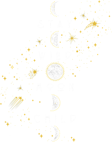 Moon Phase Stay Wild Moon Child Gift Idea Mousepad