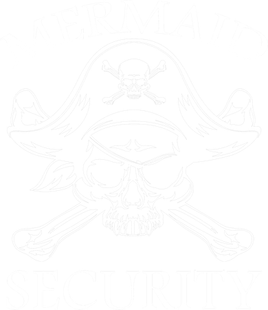 Mermaid Security Pirate Skull Toddler T-Shirt