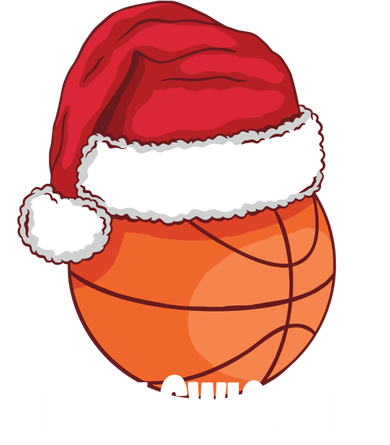Merry Swishmas Basketball Christmas Sports Lover Santa Hat Gift Women's T-Shirt