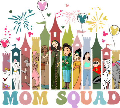 Mom Squad Diz Nee Mama Mothers Day Gift Mom Magic Kingdom Beanie