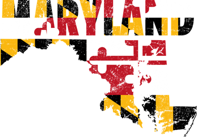 Maryland State Flag Doggie Tank