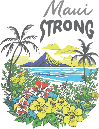 Maui Strong Fundraiser Helping Wildfires On Maui Kids T-Shirt