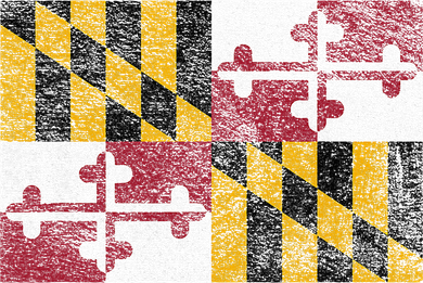 MARYLAND STATE FLAG ANNAPOLIS BALTIMORE CHESAPEAKE BAY Doggie Tank