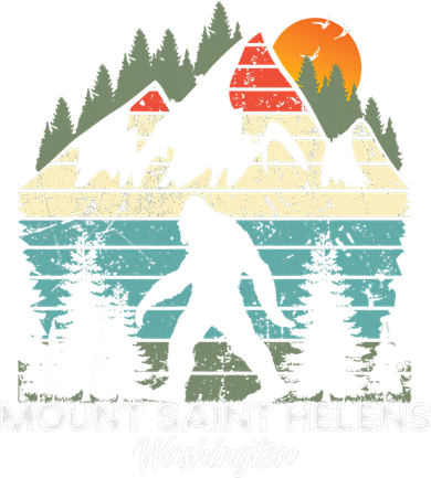 Mount Saint Helens Washington National Park Retro 80's Women's Dry Zone Grid Polo