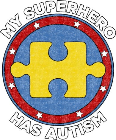 My Superhero Has Autism Awareness Gift Support Gift Coaster