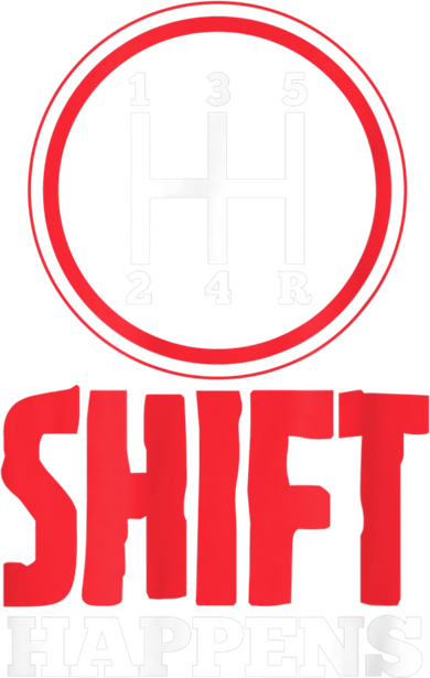 Mens Shift Happens Funny Mechanic Car Lover Golf Towel