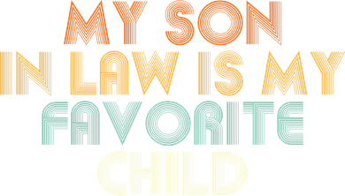 My Son In Law Is My Favorite Child Retro Women's Hoodie