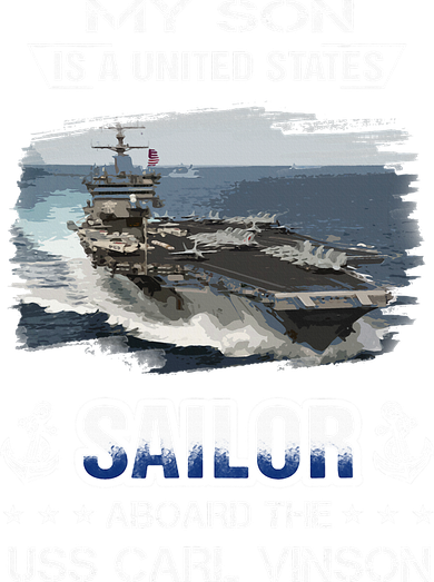 My Son Is A Sailor Aboard The Uss Carl Vinson Cvn 70 Doggie Tank