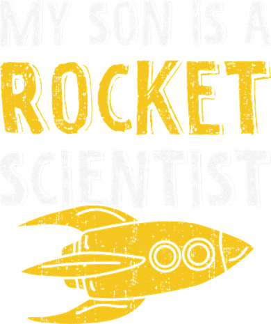My Son Is A Rocket Scientist Rocket Aerospace Expert Doddie Hoodie