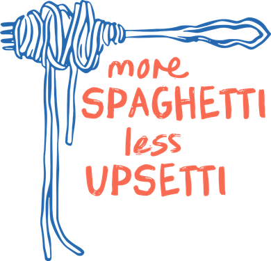 More Spaghetti Less Upsetti Women's T-Shirt