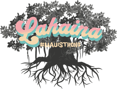 Maui Strong Lahaina Support Banyan Lahaina Hawaii Women's T-Shirt