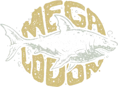 Megalodon Shark Button