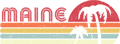 Maine Shirt. Retro Style ME, USA Kids Sweatshirt