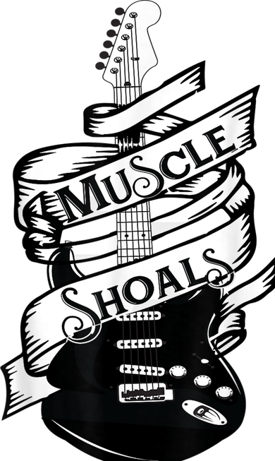 Muscle Shoals Shirt Alabama Music Recording Studio Guitar Women's T-Shirt