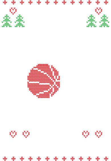 Merry Swishmas Ugly Christmas Coaster