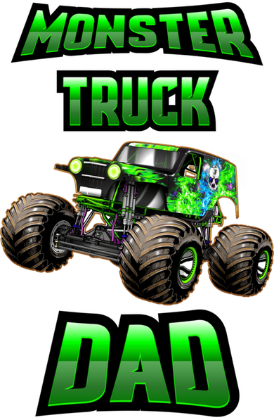 Monster Trucks Are My Jam Monster Truck Dad Mousepad
