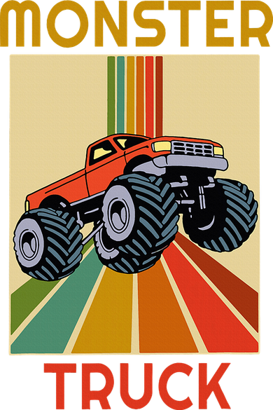 Monster Truck Big Style Truck Beanie