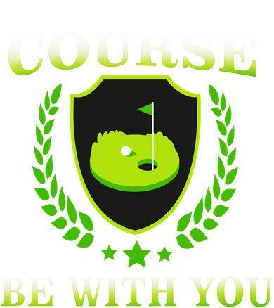 May The Course Be With You Golfing Women's Tank Top