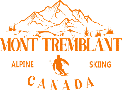 Mont Tremblant Canada Ski Resort Quebec Skiing Souvenir Women's Sweatshirt