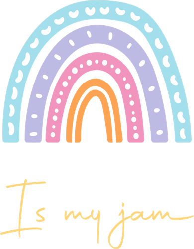 Math Teacher Cute Gift Math Is My Jam Cute Gift Button