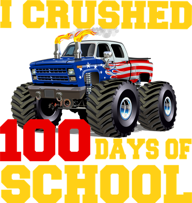I Crushed 100 Days Of School Women's Dry Zone Grid Polo